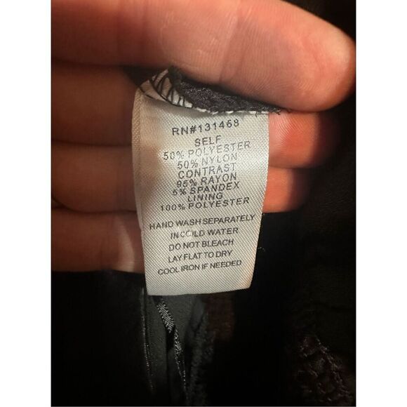 VICI Women's Black Organza Halter Tie Neck Bodysuit Sz S NWOT - Picture 11 of 11